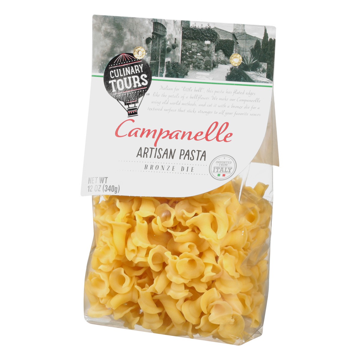 slide 3 of 9, Culinary Tours Campanelle Bronze Die Artisan Pasta 12 oz, 12 oz