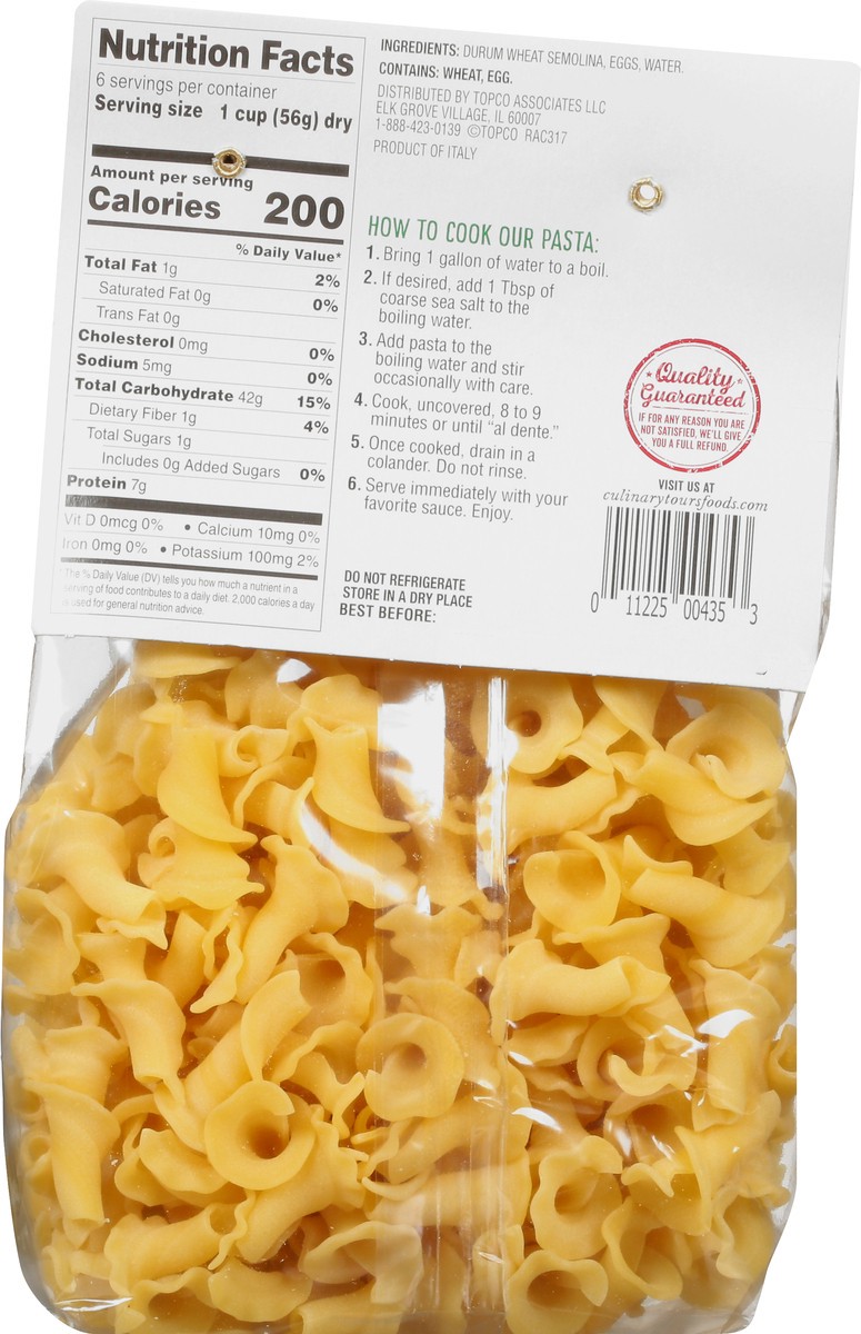 slide 5 of 9, Culinary Tours Campanelle Bronze Die Artisan Pasta 12 oz, 12 oz