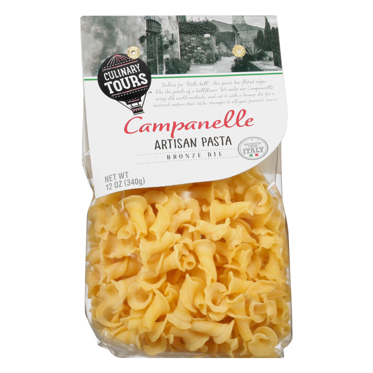 slide 6 of 9, Culinary Tours Campanelle Bronze Die Artisan Pasta 12 oz, 12 oz