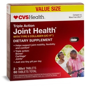 slide 1 of 1, CVS Health Triple Action Joint Health, 60 ct