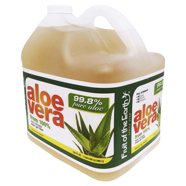 slide 4 of 9, Fruit Of The Earth Aloe Vera Juice, 128 fl oz