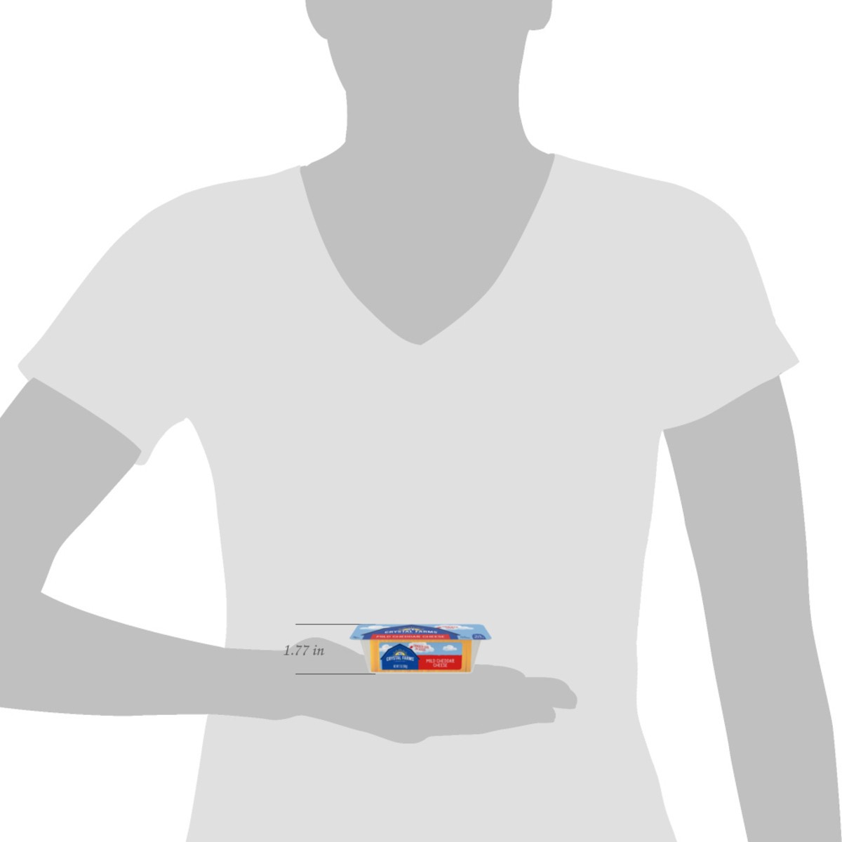 slide 5 of 9, Cf Cracker Cuts Mild Cheddar, 7 oz