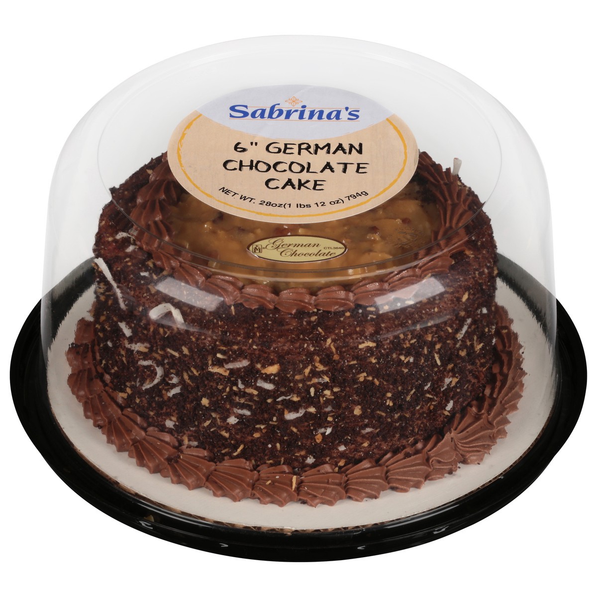 slide 5 of 13, Sabrina's 6 Inch German Chocolate Cake 28 oz, 28 oz