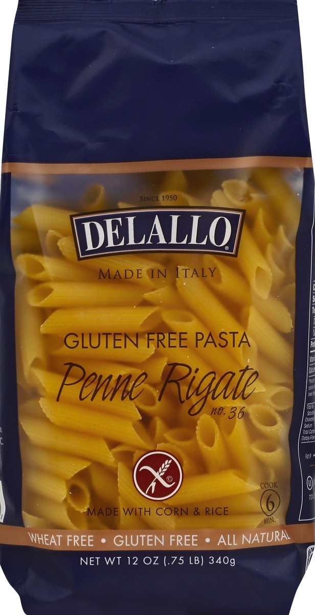 slide 4 of 5, DeLallo Penne Rigate 12 oz, 12 oz