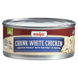Meijer Chunk White Chicken Meat