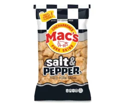 Mac's Salt & Pepper Fried Pork Skins, 2.5 Oz.