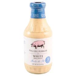 Peg Leg Porker White BBQ Sauce, 18.5 oz