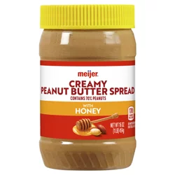 Meijer Creamy Peanut Butter & Honey