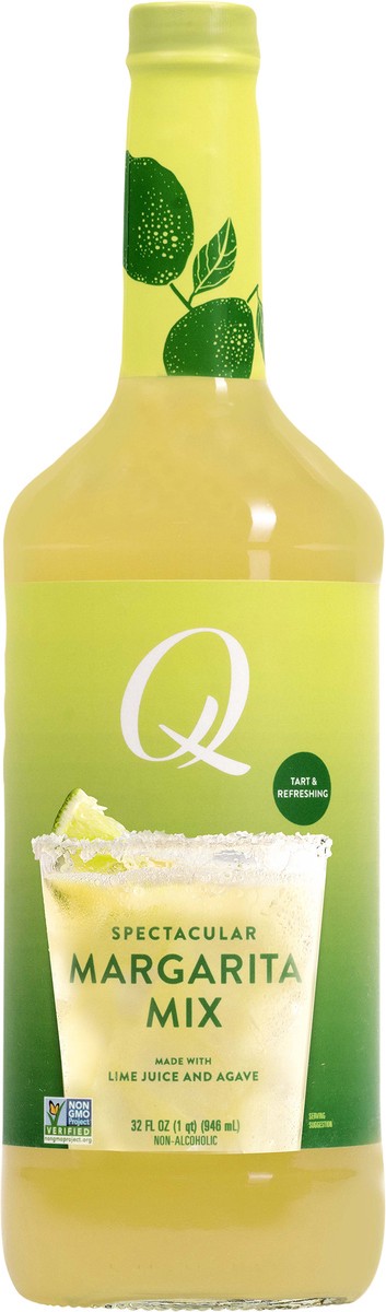 slide 1 of 8, Q Drinks Margarita - 32 fl oz, 32 fl oz
