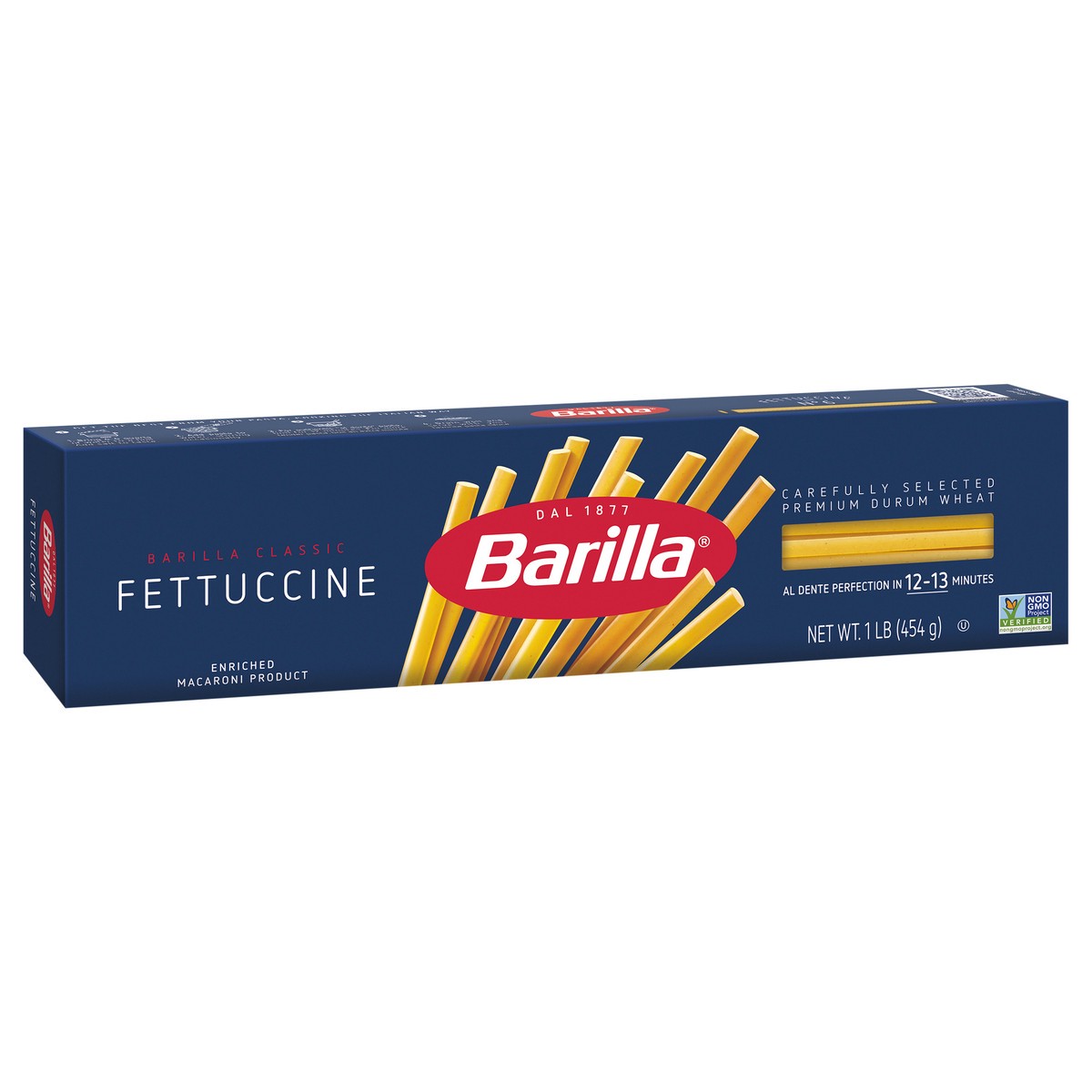 slide 2 of 9, Barilla Fettuccine Pasta, 16 oz