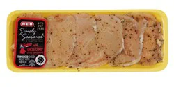 H-E-B Simply Seasoned Thin Sliced Uncle Chris' Seasoning Chicken Breast