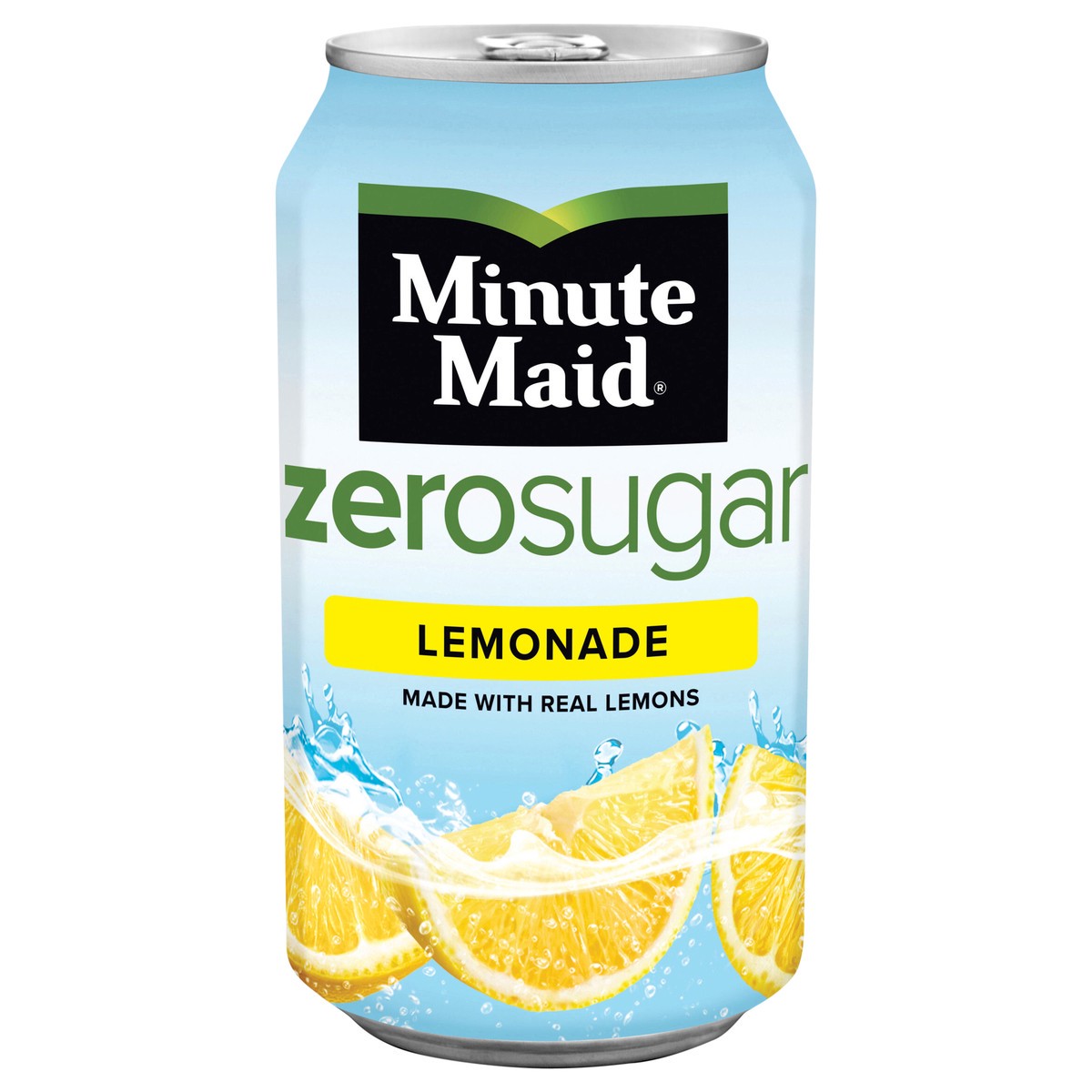 slide 1 of 5, Minute Maid Zero Sugar Lemonade Can- 12 fl oz, 12 fl oz