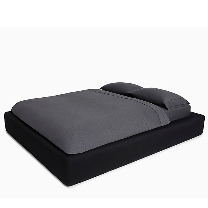 slide 1 of 1, Calvin Klein Modern Cotton Body Solid Full/Queen Duvet Cover - Charcoal, 1 ct