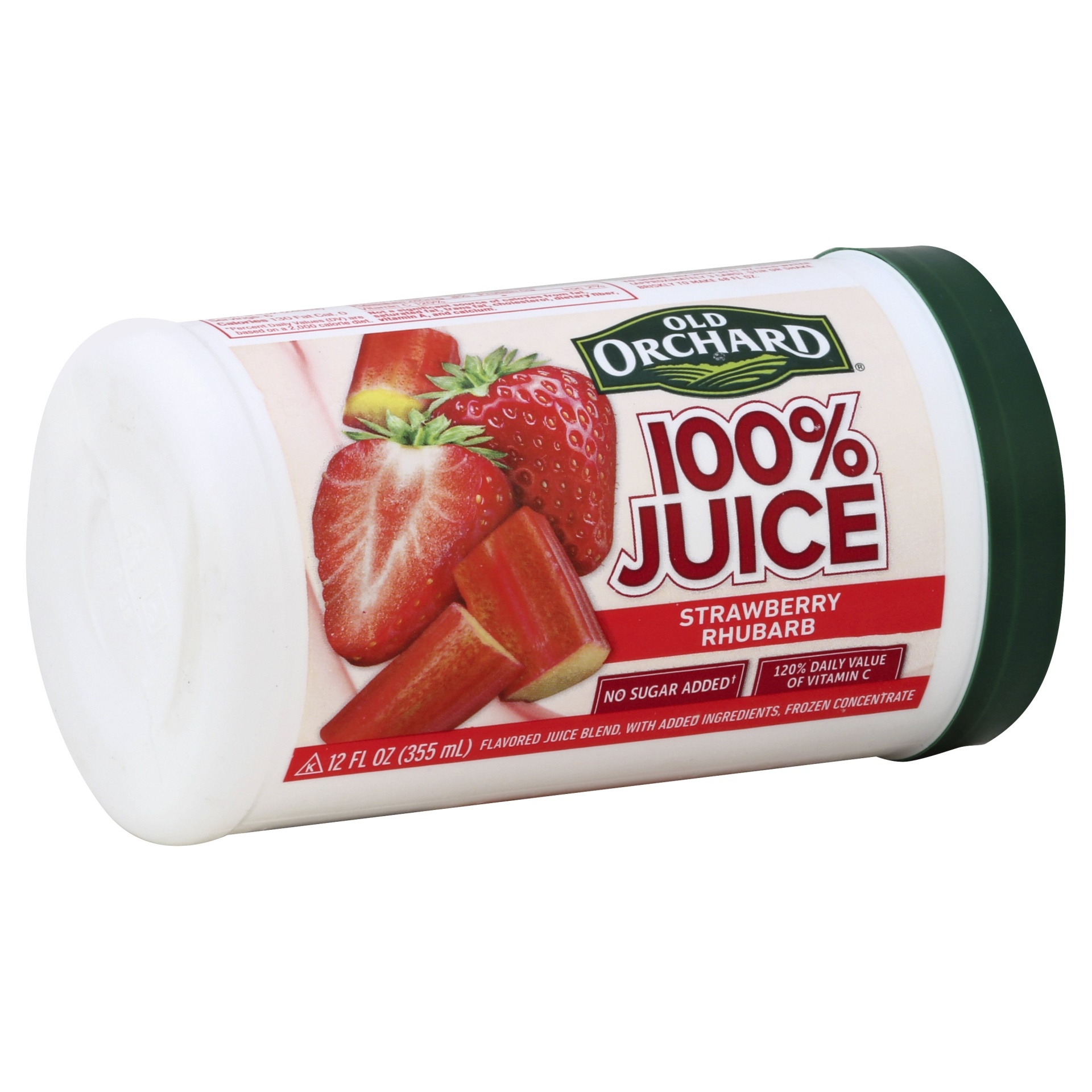 slide 1 of 1, Old Orchard 100% Juice Frozen Strawberry Rhubarb, 12 oz