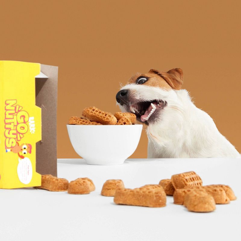 slide 6 of 7, BARK Go Nutty Soft Peanut Butter Flavor Dog Treats - 10oz, 10 oz