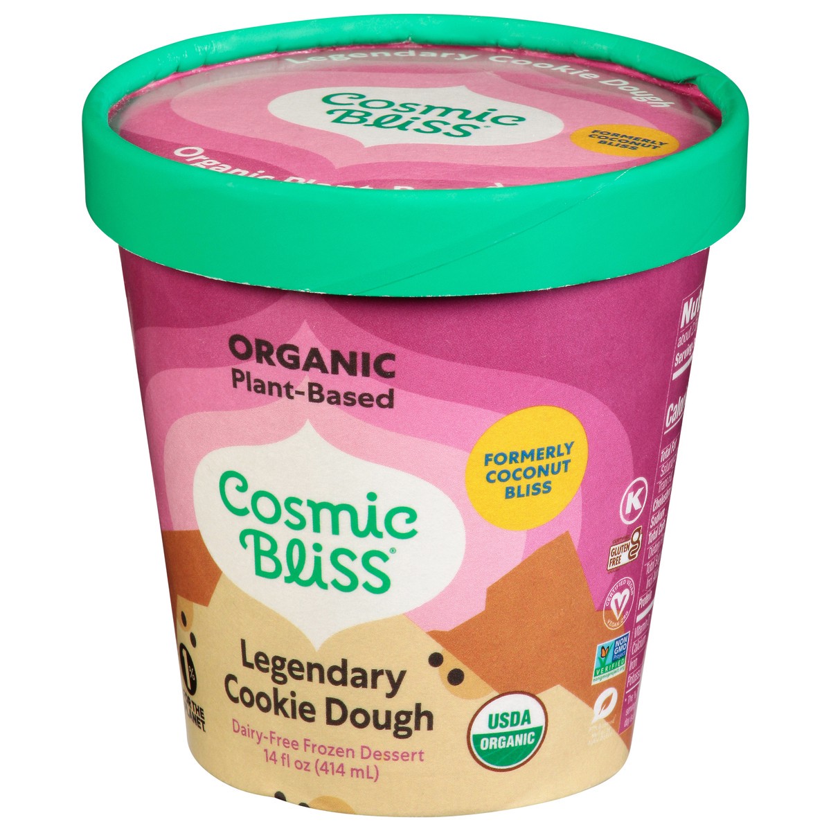 slide 6 of 9, Cosmic Bliss Legendary Cookie Dough Ice Cream, 1 pint