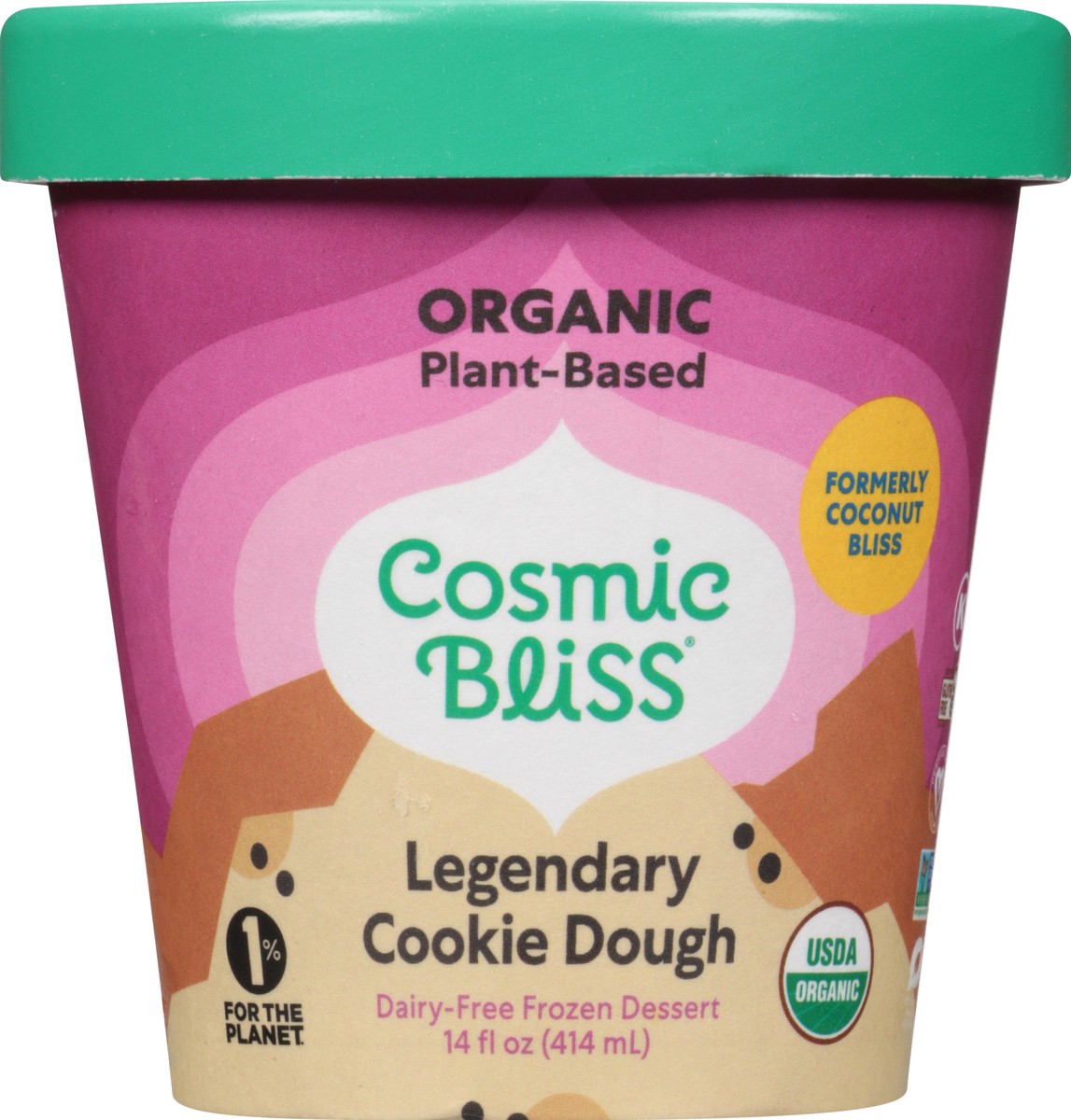 slide 7 of 9, Cosmic Bliss Legendary Cookie Dough Ice Cream, 1 pint