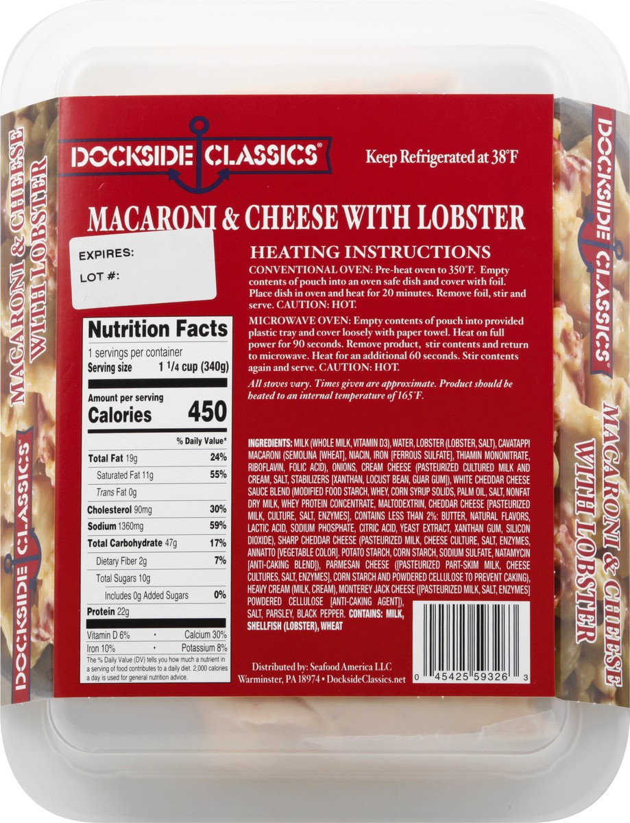 slide 3 of 12, Dockside Classics With Lobster Macaroni & Cheese 12 oz, 12 oz