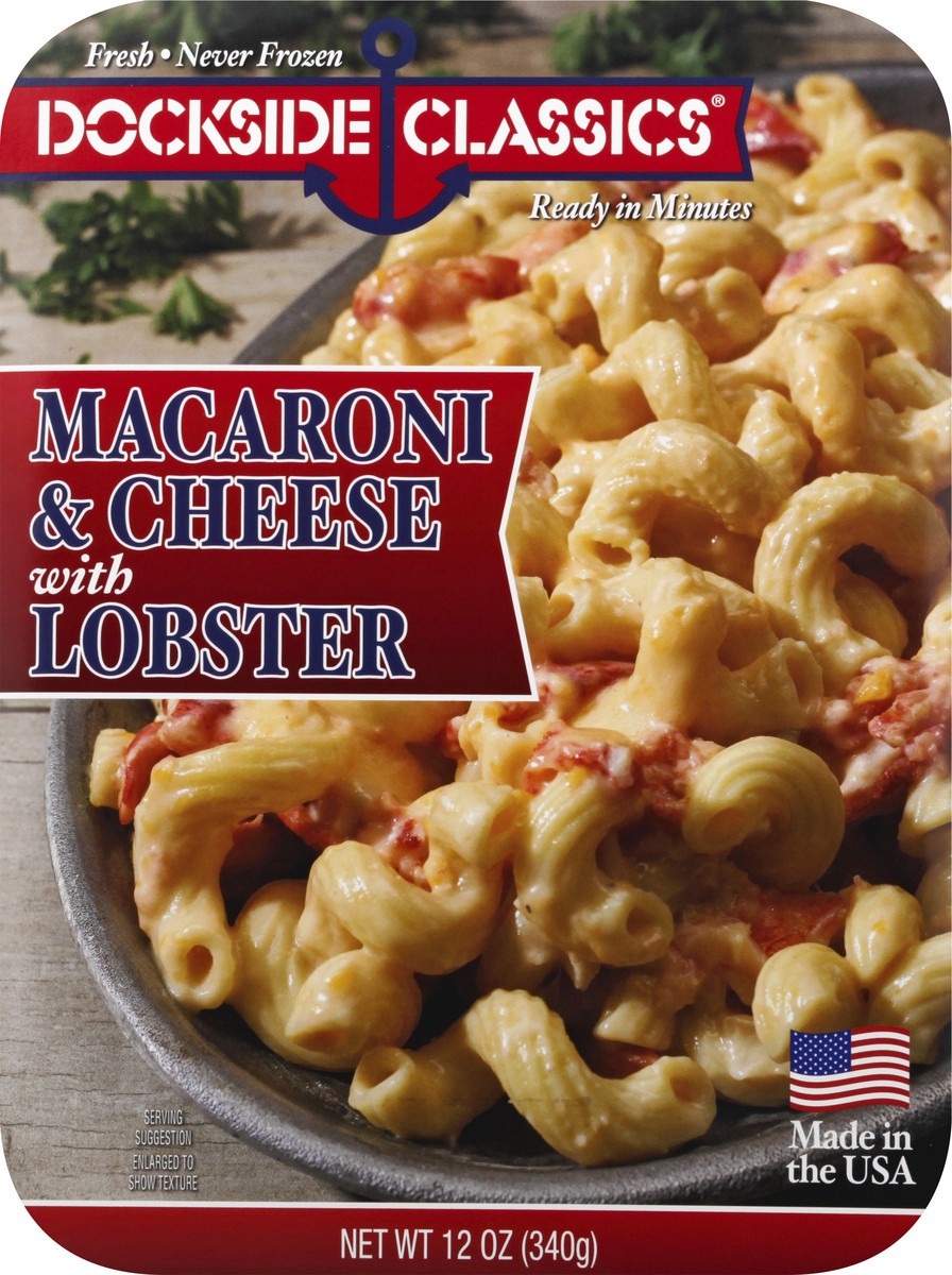 slide 9 of 12, Dockside Classics With Lobster Macaroni & Cheese 12 oz, 12 oz