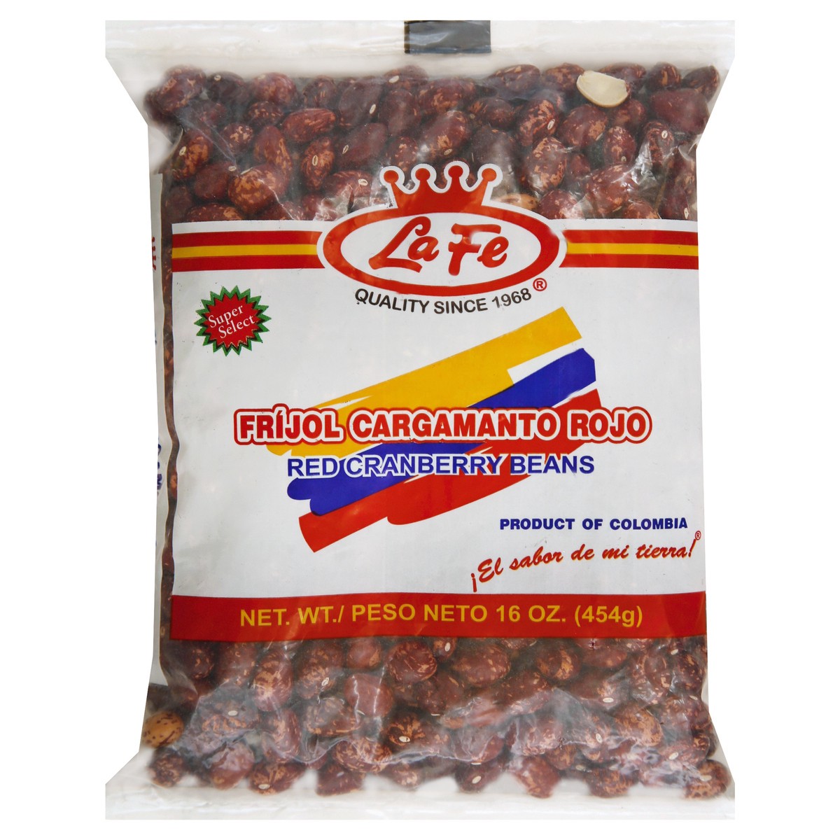 slide 3 of 6, La Fe Red Cranberry Beans 16 oz, 16 oz