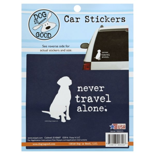 slide 1 of 1, Dog Is Good Stickers 1 ea, 1 ea