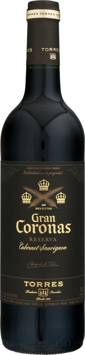 slide 3 of 9, Torres Gran Coronas 750 ml Bottle, 750 ml