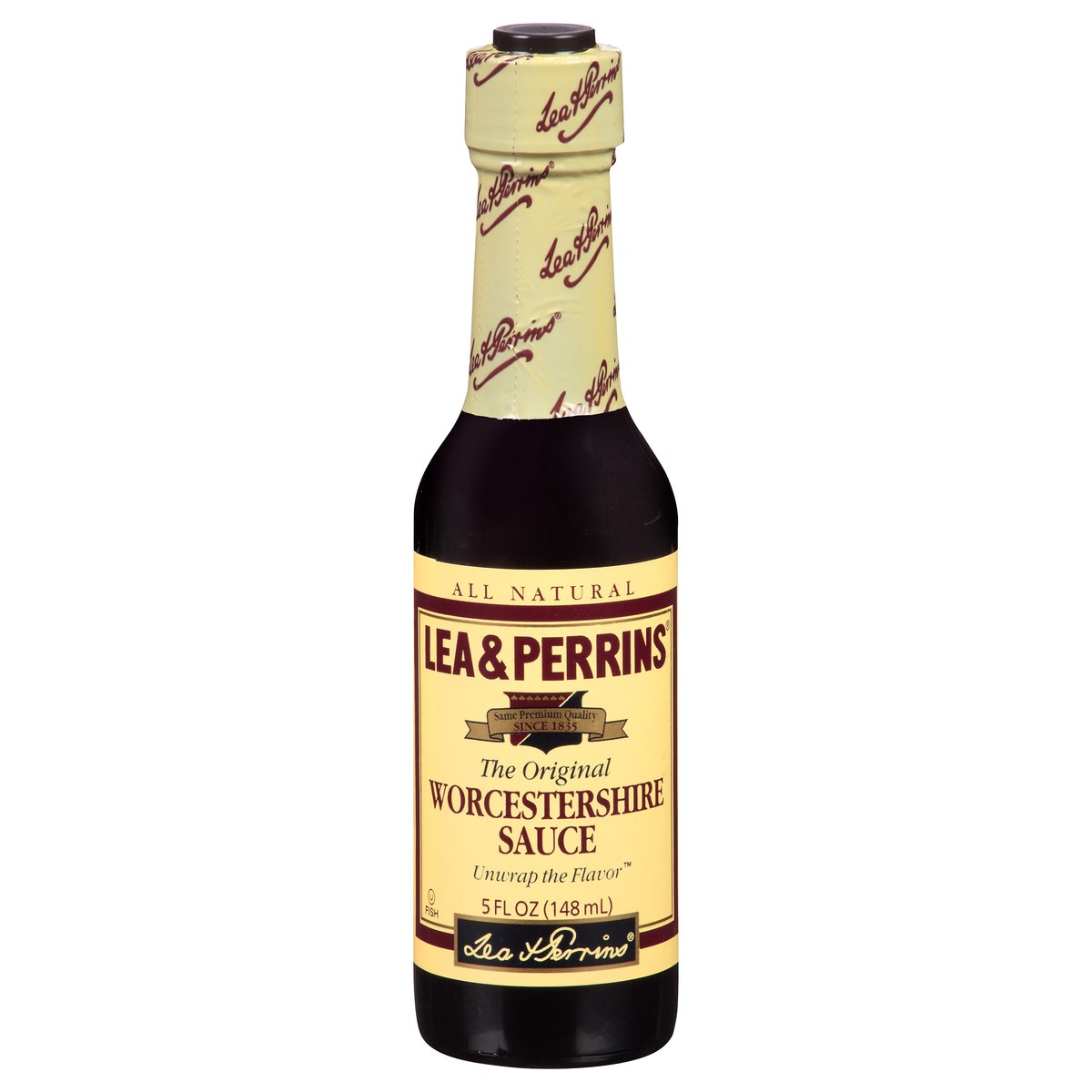 slide 1 of 4, Lea & Perrins The Original Worcestershire Sauce, 5 fl oz Bottle, 5 fl oz