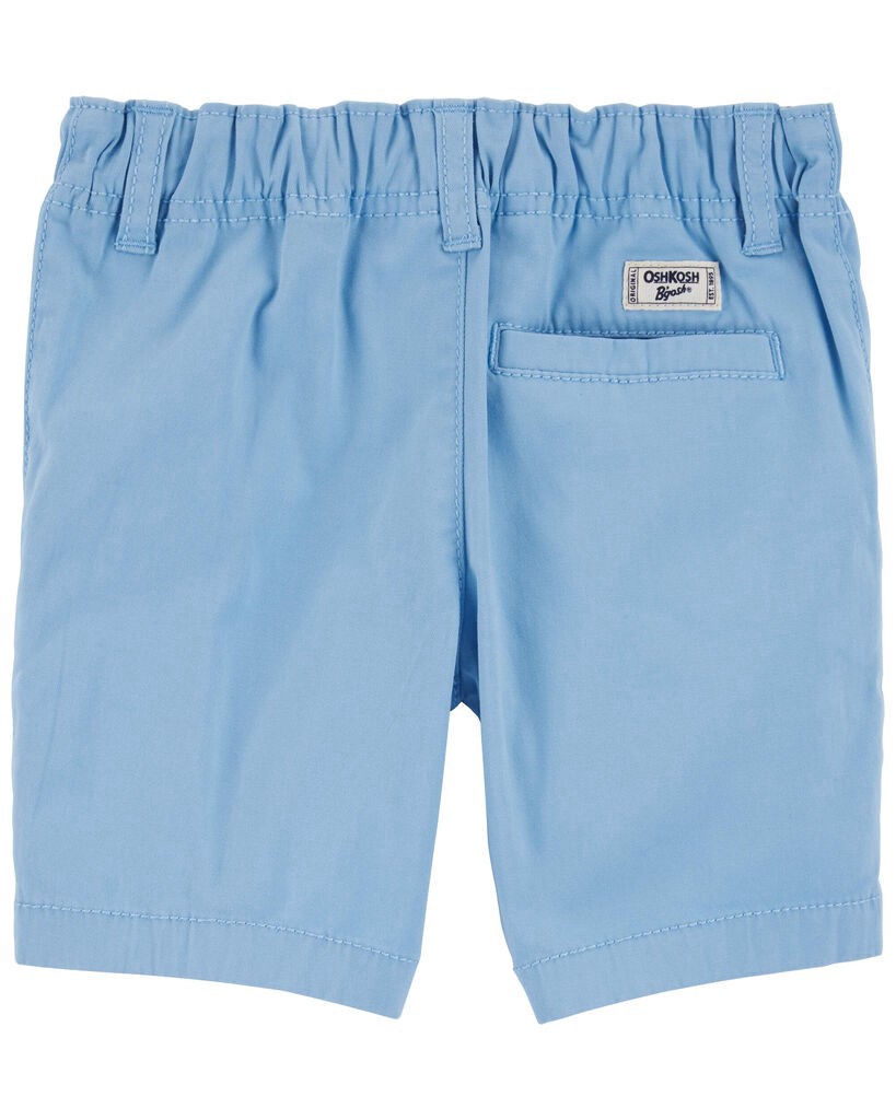 slide 2 of 2, Oshkosh Baby Stretch Chino Short Blue 12M, 1 ct