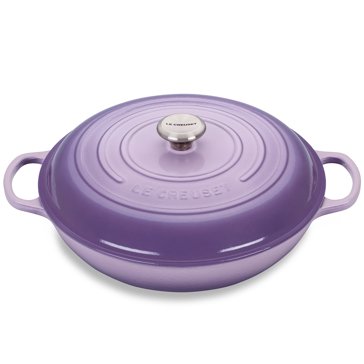 slide 1 of 1, Le Creuset Signature Braiser, 5 qt