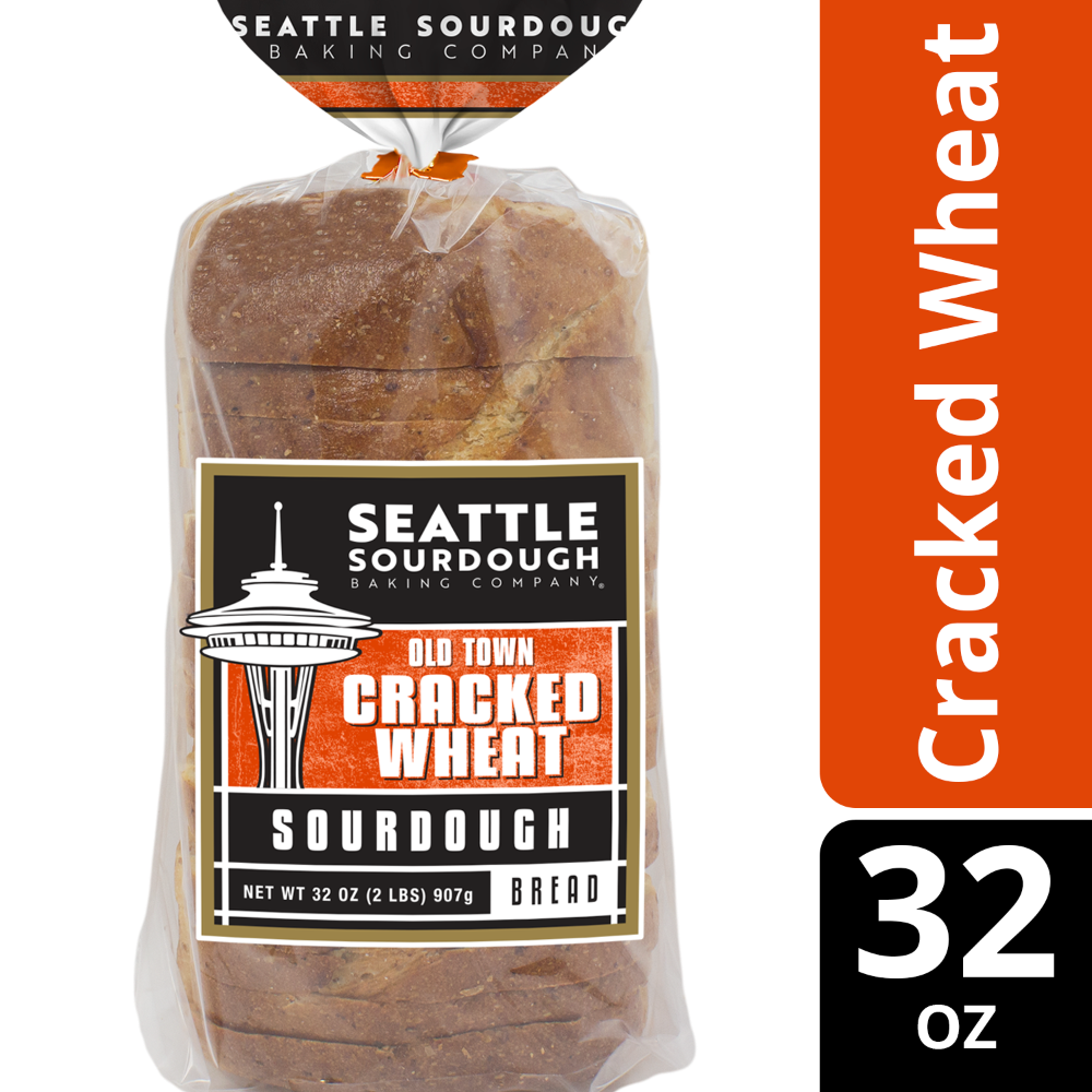 slide 2 of 3, Seattle Sourdough Baking Co.® Old Town Cracked Wheat Sourdough Bread, 32 oz