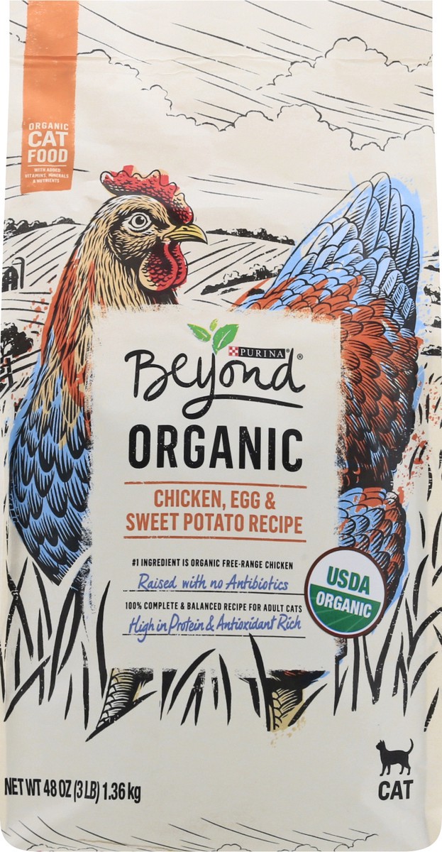 slide 2 of 11, Beyond Chicken & Egg Organic Cat Food, 3 lb