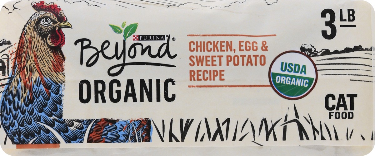 slide 4 of 11, Beyond Chicken & Egg Organic Cat Food, 3 lb