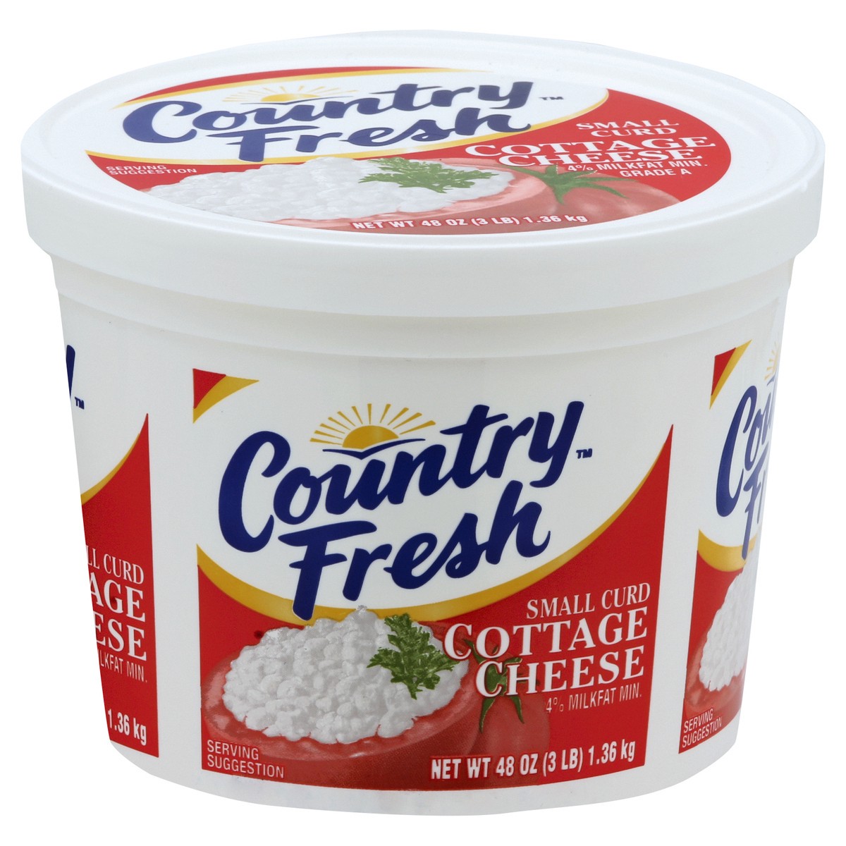 slide 6 of 8, Country Fresh Cottage Cheese, 3 oz