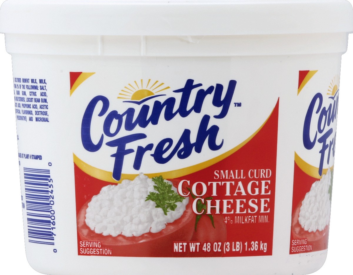 slide 7 of 8, Country Fresh Cottage Cheese, 3 oz