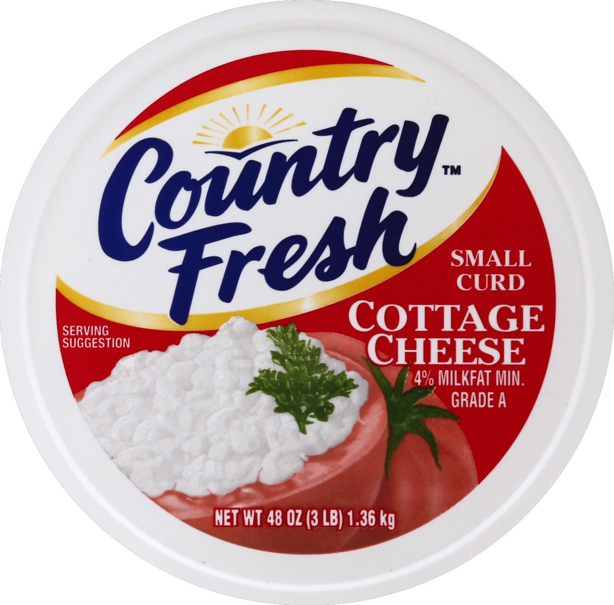 slide 8 of 8, Country Fresh Cottage Cheese, 3 oz