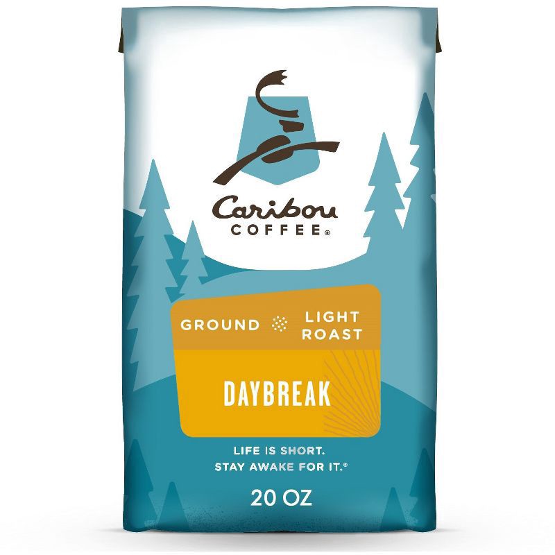 slide 1 of 27, Caribou Coffee Daybreak Blend Ground Coffee - 20 oz, 20 oz