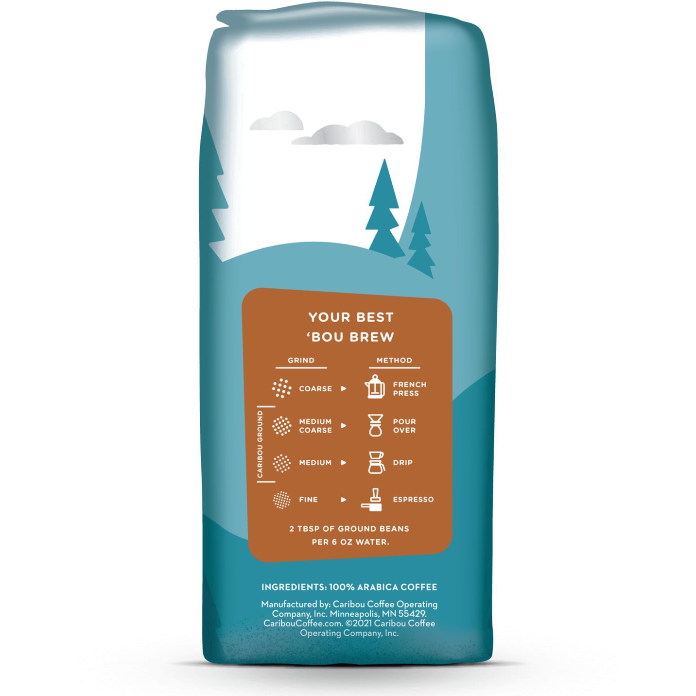 slide 20 of 27, Caribou Coffee Daybreak Blend Ground Coffee - 20 oz, 20 oz