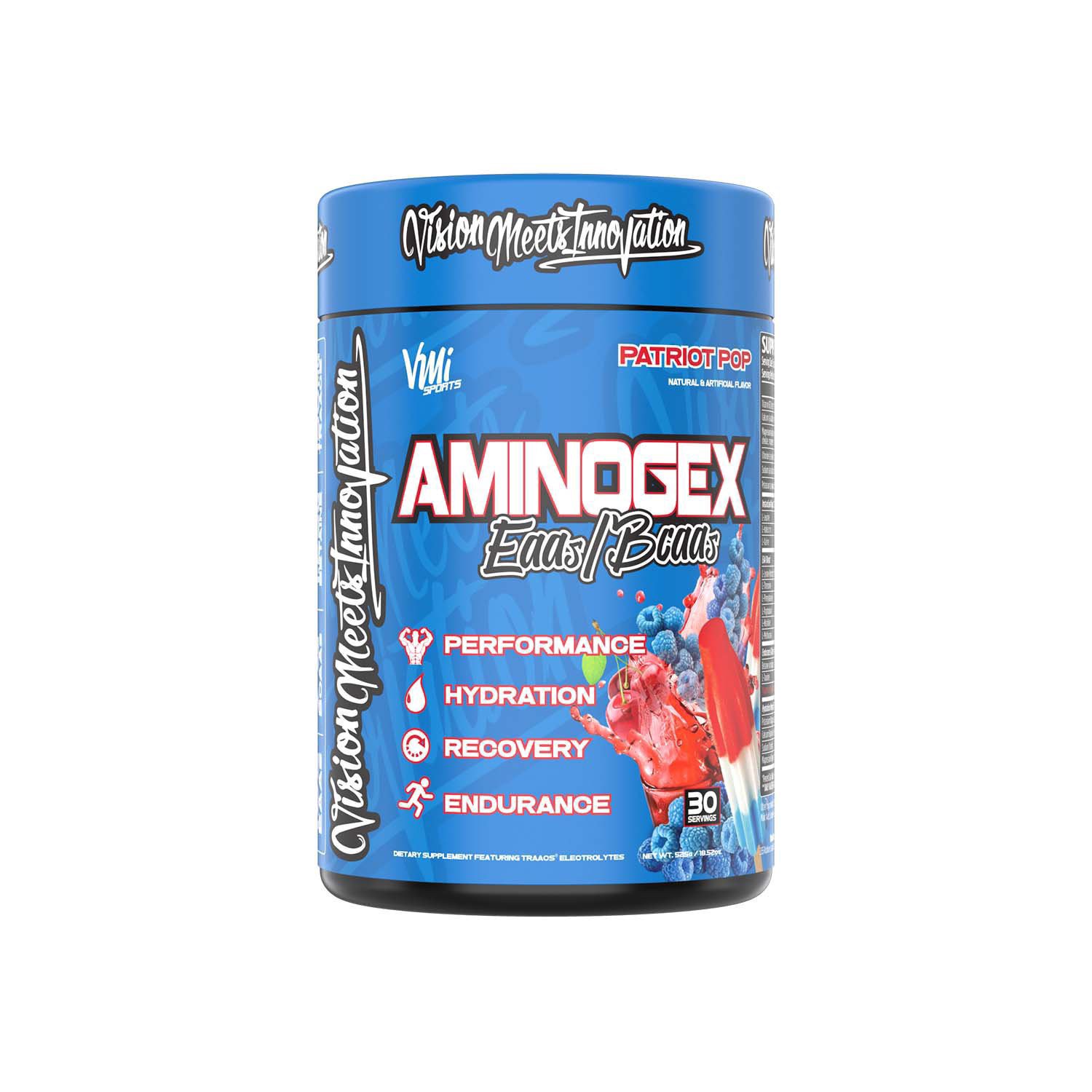 slide 1 of 1, VMI Sports Patriot Pop Aminogex 18.52 oz, 18.52 oz