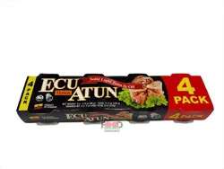 Ecuatun Tuna in Oil Can - 4 pk