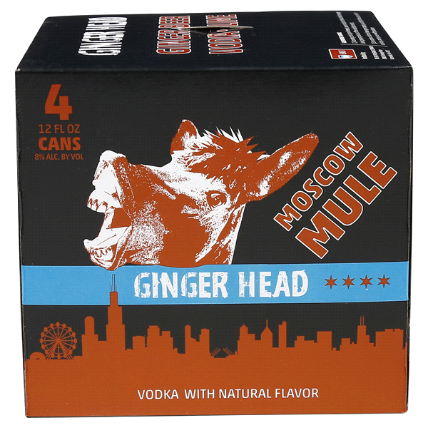 slide 1 of 6, 88 East Beverage Co Ginger Head Moscow Mule, 4 ct; 12 fl oz