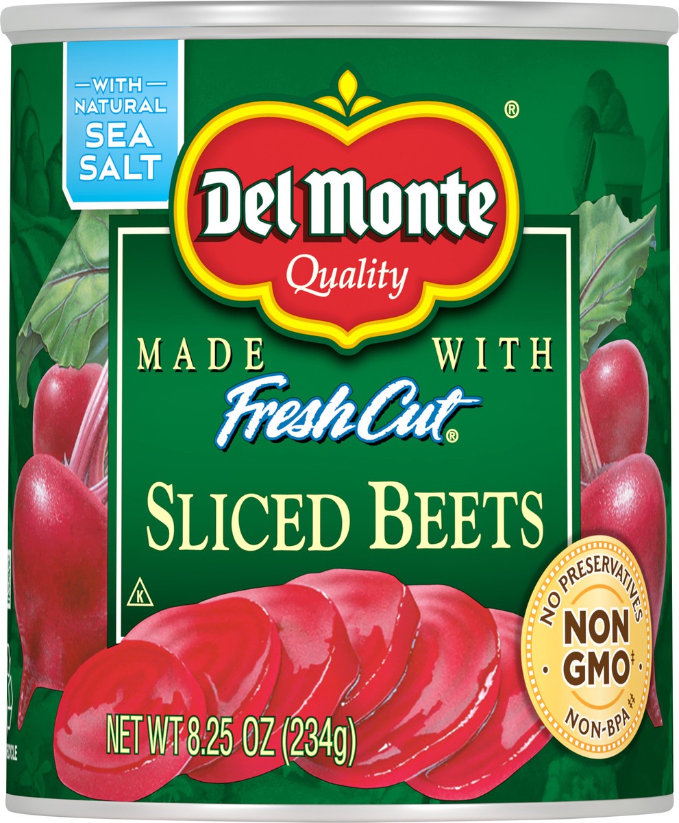 slide 1 of 6, Del Monte Fresh Cut Sliced Beets 8.25 oz Can, 8.25 oz