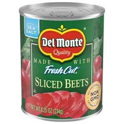 Del Monte Sliced Beets, 8.25 oz Can