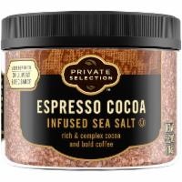 slide 1 of 1, Private Selection Espresso Cocoa Infused Sea Salt, 5.82 oz