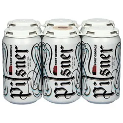 Fort George Pilsner Beer 6 - 12 fl oz Cans