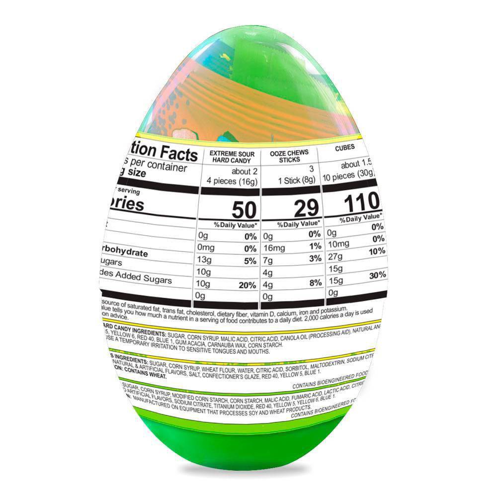 slide 3 of 3, Warheads Easter Sour Scrambler Egg - 3.85oz, 3.85 oz