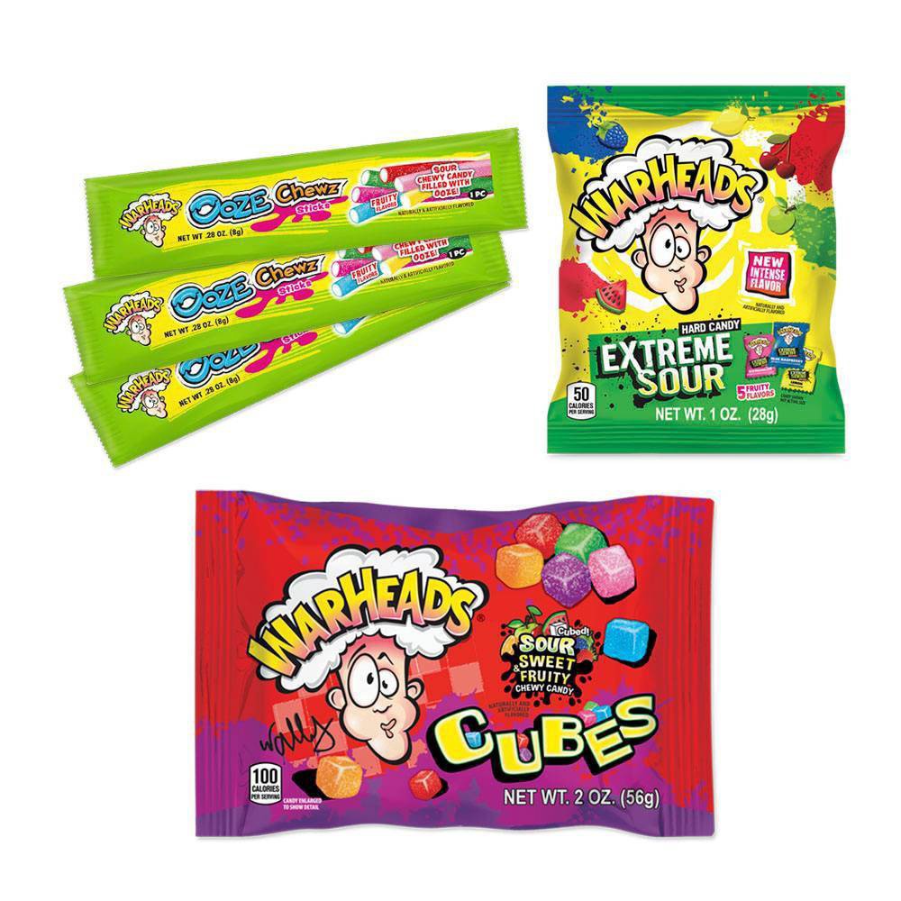 slide 2 of 3, Warheads Easter Sour Scrambler Egg - 3.85oz, 3.85 oz