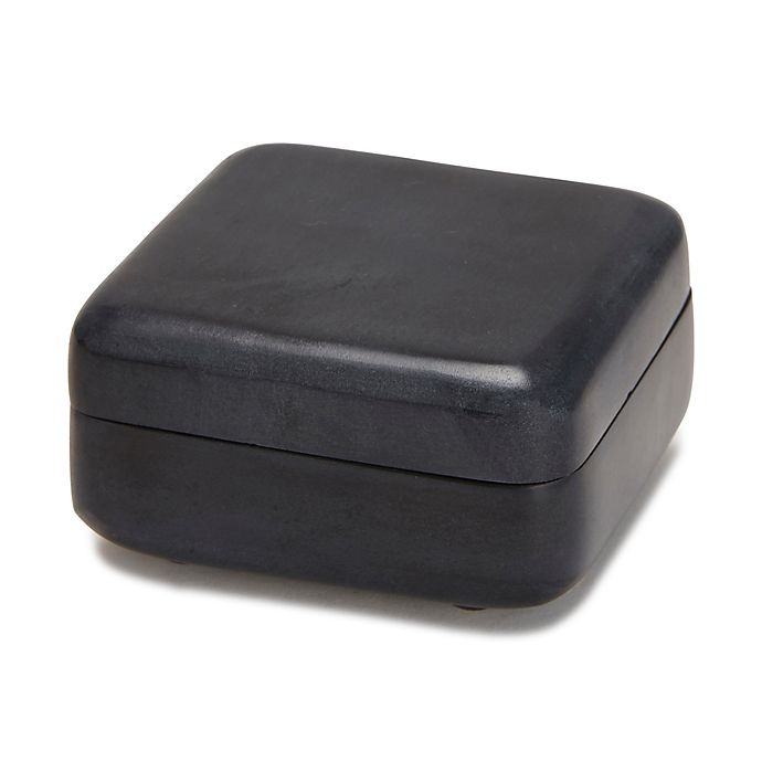 slide 1 of 1, Kassatex Noir Small Vanity Box, 1 ct