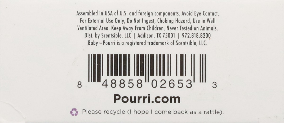 slide 9 of 11, Baby-Pourri Little Stinker Diaper Pail Lavender Bergamot Odor Eliminator 3.4 fl oz, 3.4 fl oz