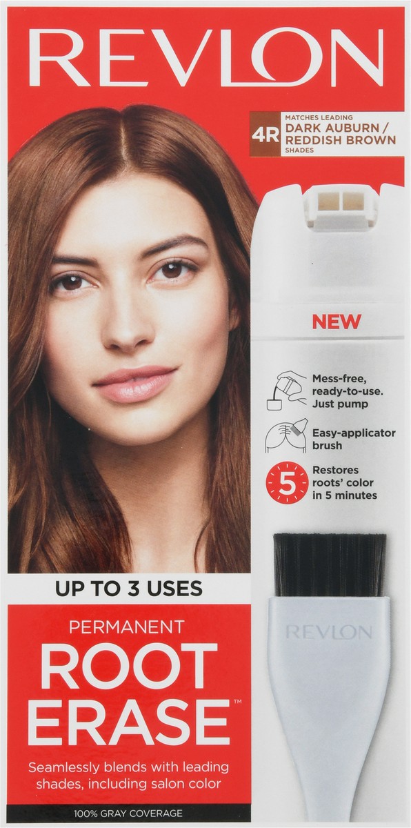 slide 11 of 12, Revlon Root Erase Permanent Touch Up, Dark Auburn / Reddish Brown, 1 ct