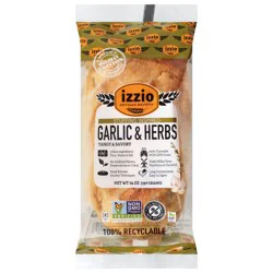 Izzio Artisan Bakery Stuffing Inspired Garlic & Herbs Bread 14 oz